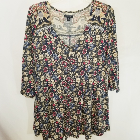 Lucky Brand Tops - Women's Lucky Brand Button up Long Sleeve Shirt